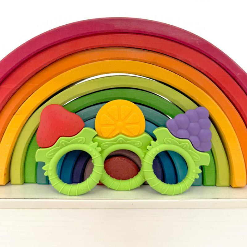 RaZbaby sensorinių kramtukų vaisių rinkinys - 3 vnt.