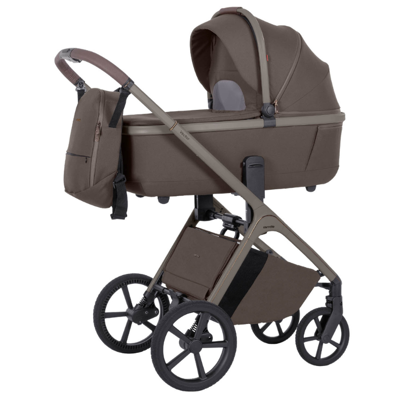 Vežimėlis 2in1 CARRELLO Vector CRL-6550 Coffee Beige